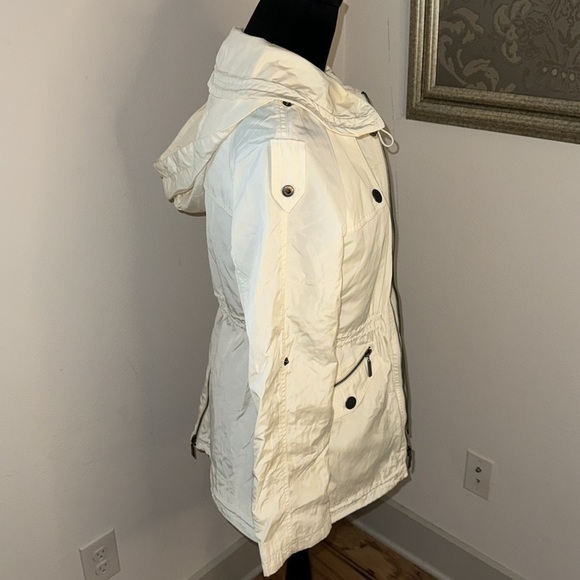 Green with Envy Sz S zip up utility pockets hoodie jacket coat - Picture 4 of 10